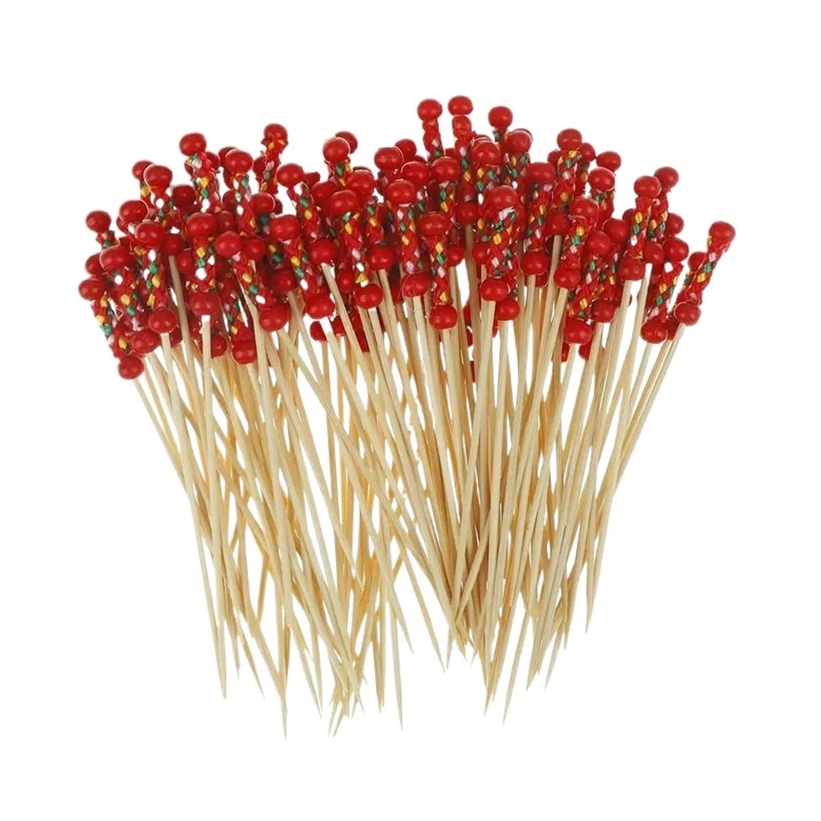WZPTLKIBAD Bamboo Skewer Sticks, 9&12cm Party Food Picks