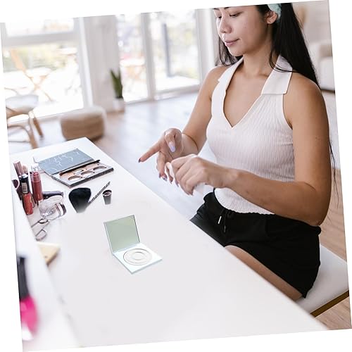 GALPADA 3Pcs Aluminum Eyeshadow Pans for DIY Makeup Lightweight Portable Blush Organizer Cheek Palette for Travel Daily Use