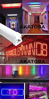 Amazon | 【25本セット】カラー LED蛍光灯 器具一体型 35w形