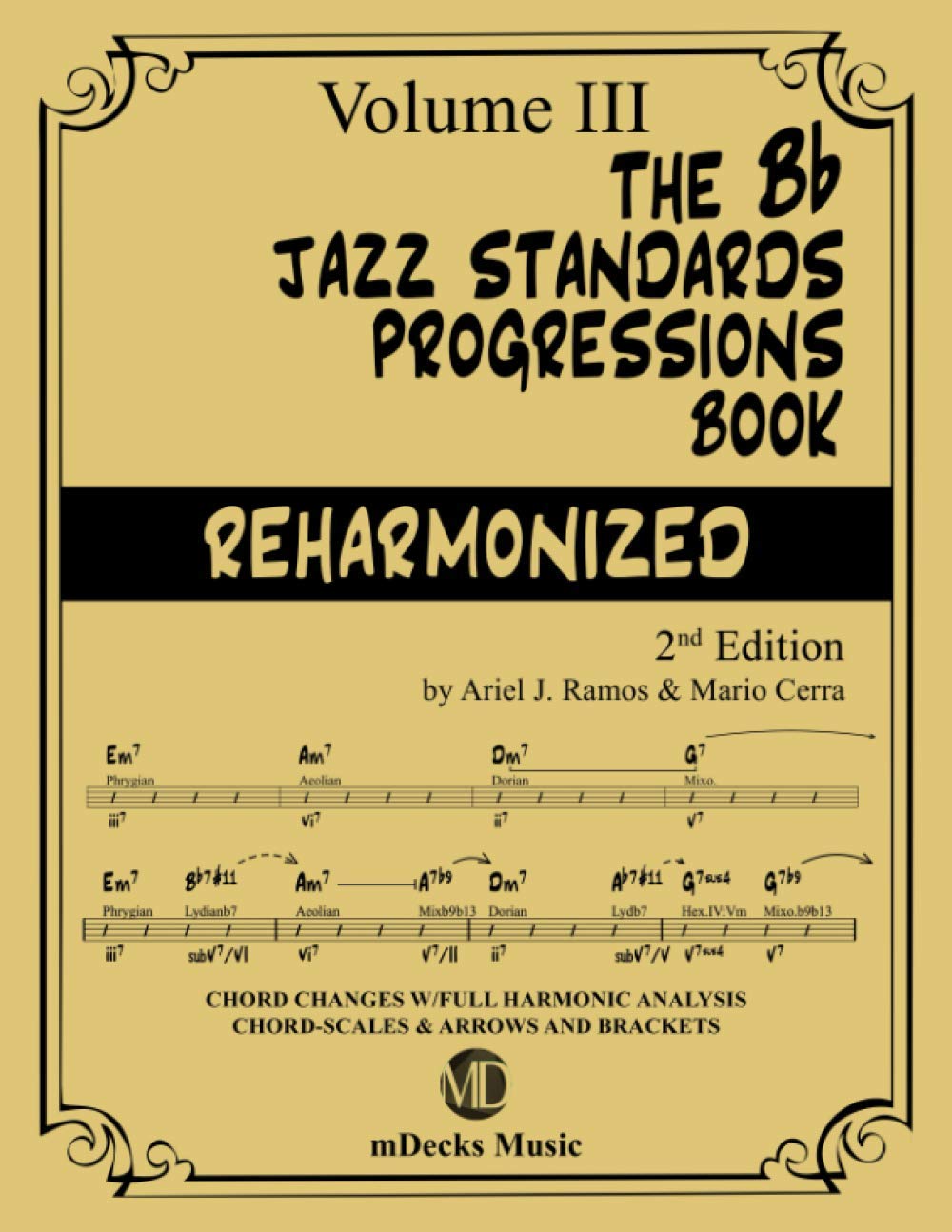 Grilles de jazz Bb Vol. 3 de niveau supérieur avec chord-scales et arrows & brackets