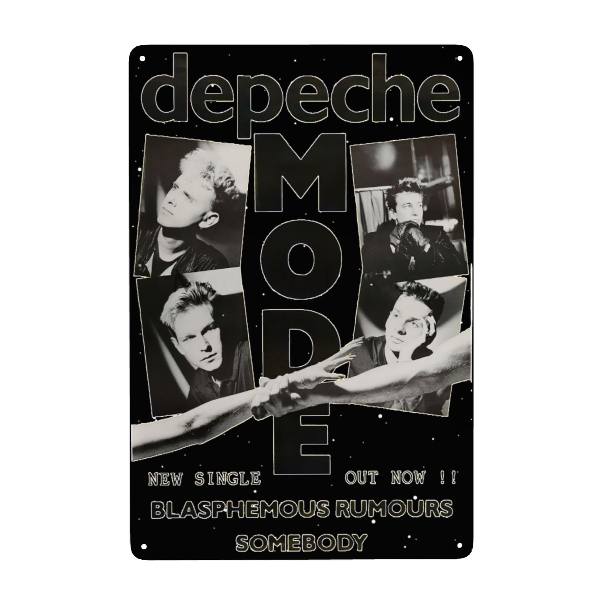 Amazon.com: TRFSDSZ Depeche Rock Band Mode Metal Signs Vintage