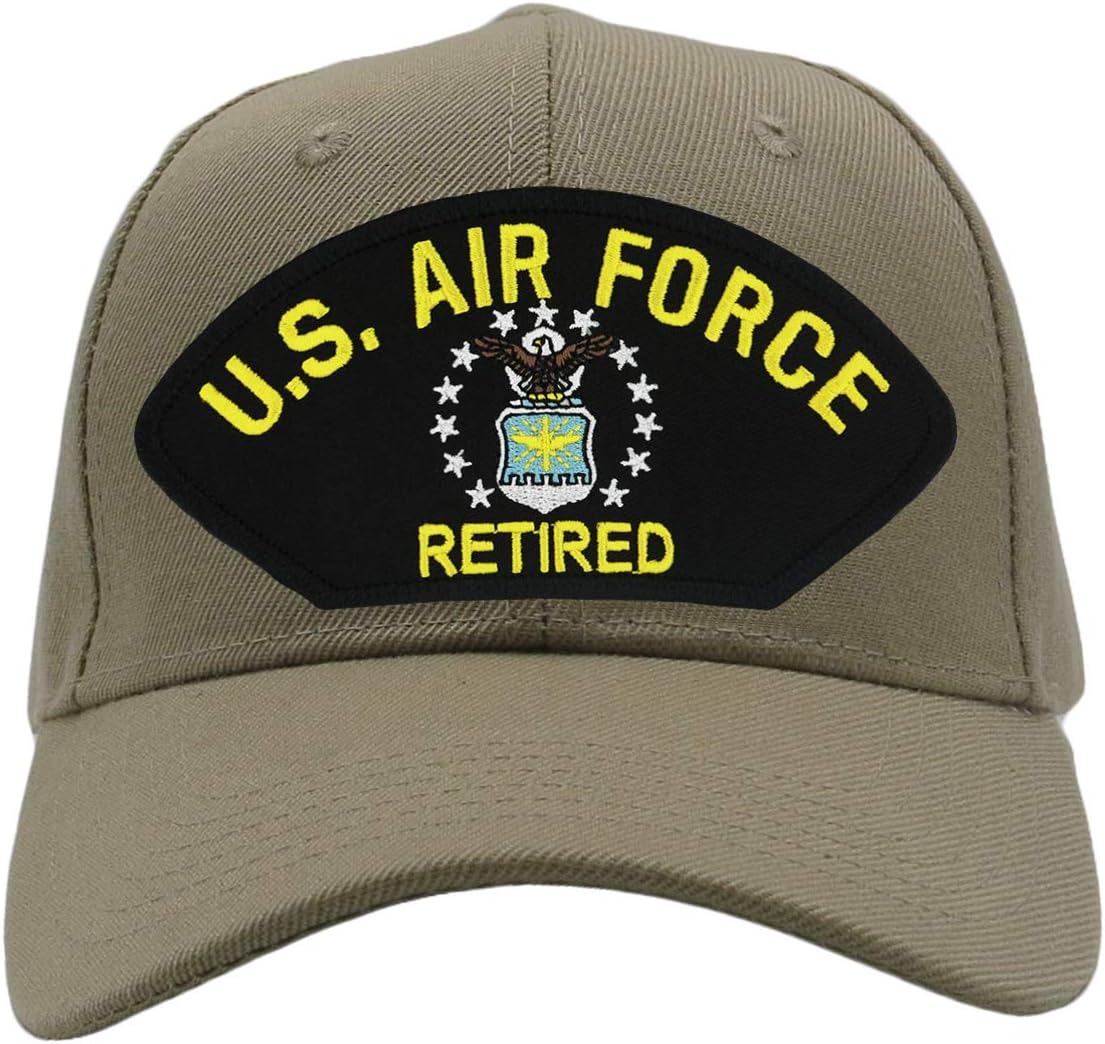 US Air Force Retired Hat/Ballcap Adjustable One Size Fits Most