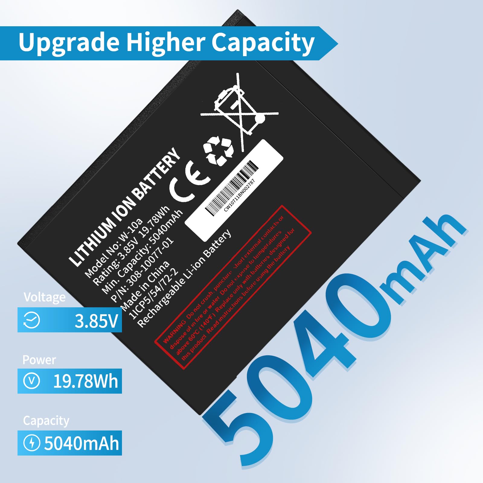 W-10 Sostituzione della batteria per Netgear Nighthawk router/modem M1 MR1100(3.8V 19.76Wh 5040mAh