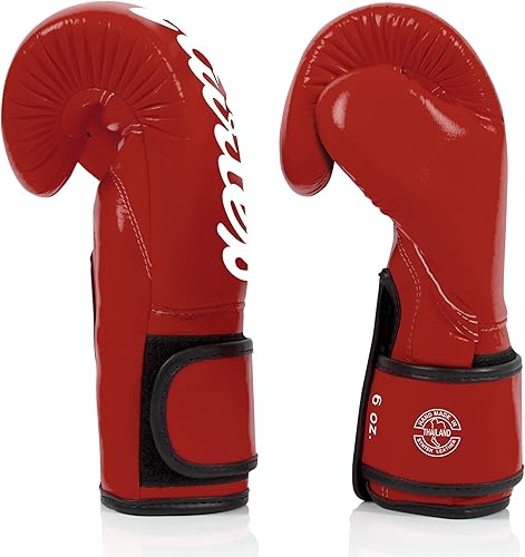 Miniatura 4 de Fairtex Muay Thai - Guantes de boxeo para hombres, mujeres y niños Guantes de boxeo MMA, kickboxing, gimnasio, entrenamiento, calidad premium,