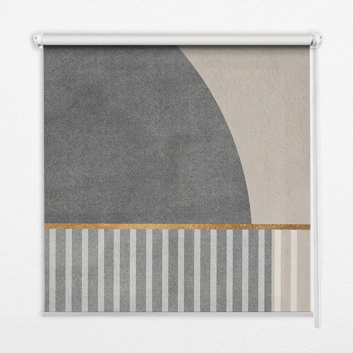 Store banne enrouleur intérieur 140x180cm pour protéger vos pièces sans trouer les murs