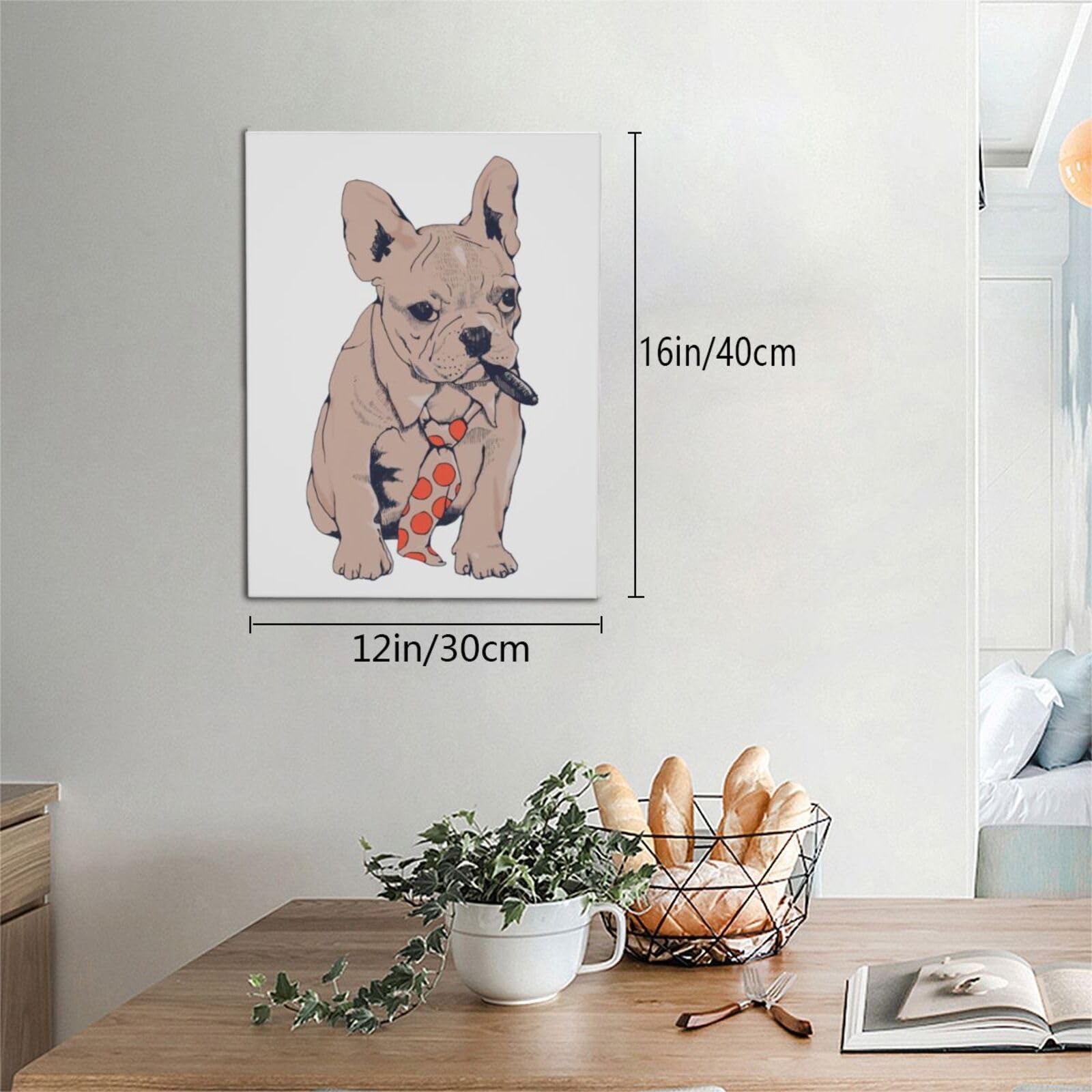 Amazon.co.jp: フレンチブルドッグ 犬 アートポスター アートパネル