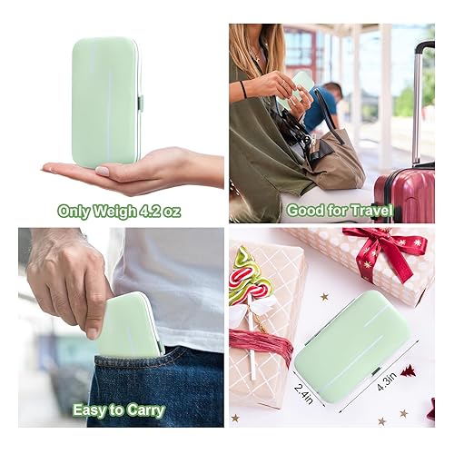 Miniatura 5 de Juego de manicura de acero inoxidable para el cuidado de uñas, herramienta profesional 7 en 1, cortaúñas encarnadas, kit de pedicura y cortador de