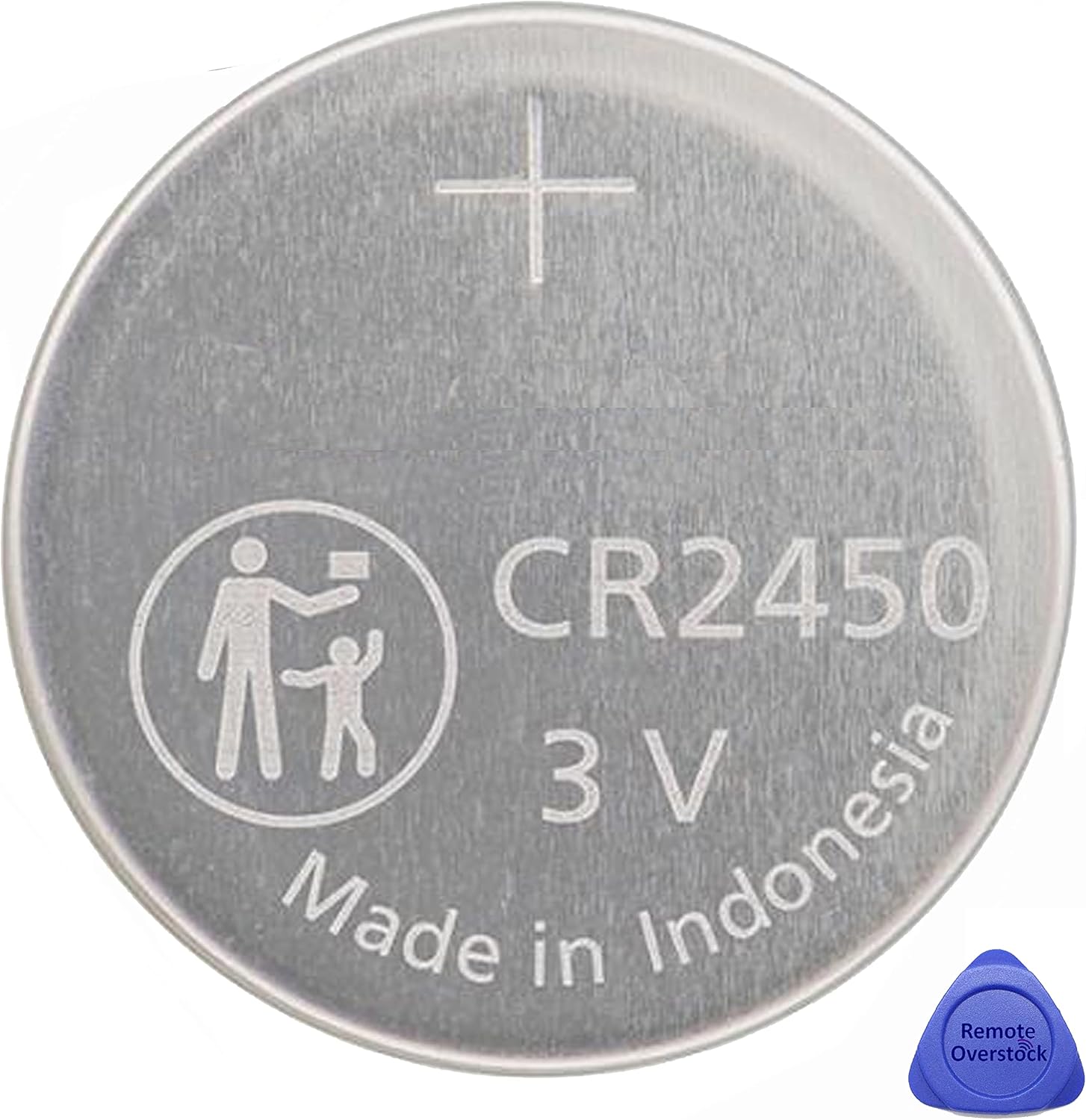 CR2450 OEM for Ford Lincoln Remote Key Fob fits Case Shell (2017-2023) Bronco EcoSport Edge Expedition Explorer F-150 250 350 450 550 Fusion Mustang Ranger Transit Aviator Corsair Nautilus Navigator