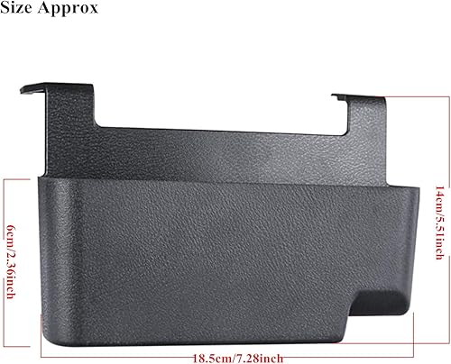 Miniatura 9 de Bandeja organizadora de consola central delantera para Jeep Wrangler JL JT, caja de almacenamiento, accesorios para 2018 2019 2020 2021 2022 2023