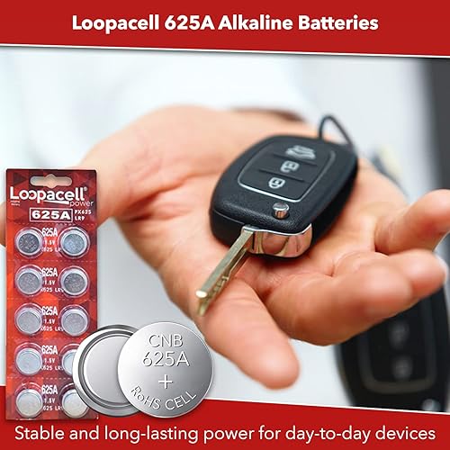 Miniatura 2 de Loopacell Batería alcalina 625A PX625A LR9 V625U PX625 - Batería alcalina de 1.5 V de larga duración para medidores de luz alimentados por baterías,