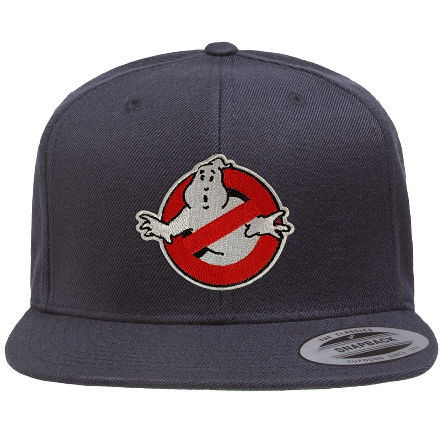 Ghostbusters Unisex Navy Officially Licensed Premium Snapback Cap (Navy), One Size