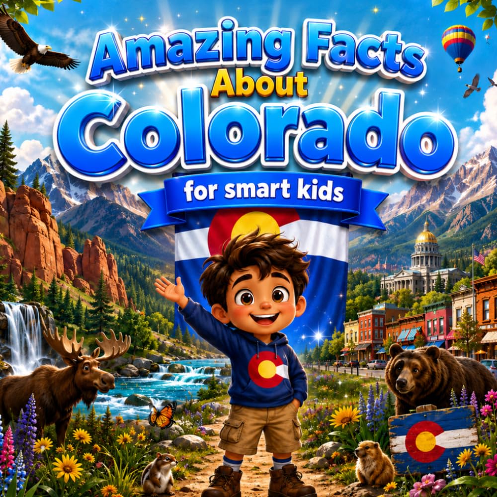 Amazing Facts About Colorado for Smart Kids: A Collection of Interesting Facts and Trivia About Colorado For Kids, Everything Young Readers Should ... Wildlife, Traditions, Culture, and More