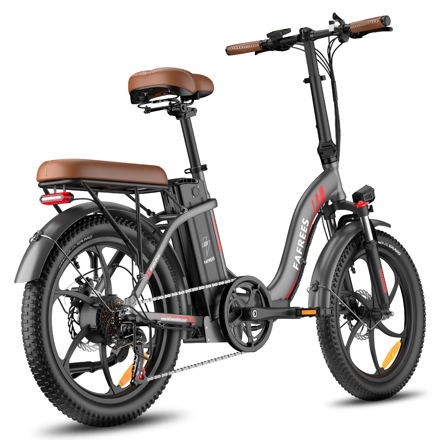 Fafrees F20 Pro E-Bike Klapprad 20x3.0 Zoll, 36V 20Ah/25Ah Akku, 250W Pedelec 25km/h, 150kg Tragfähigkeit