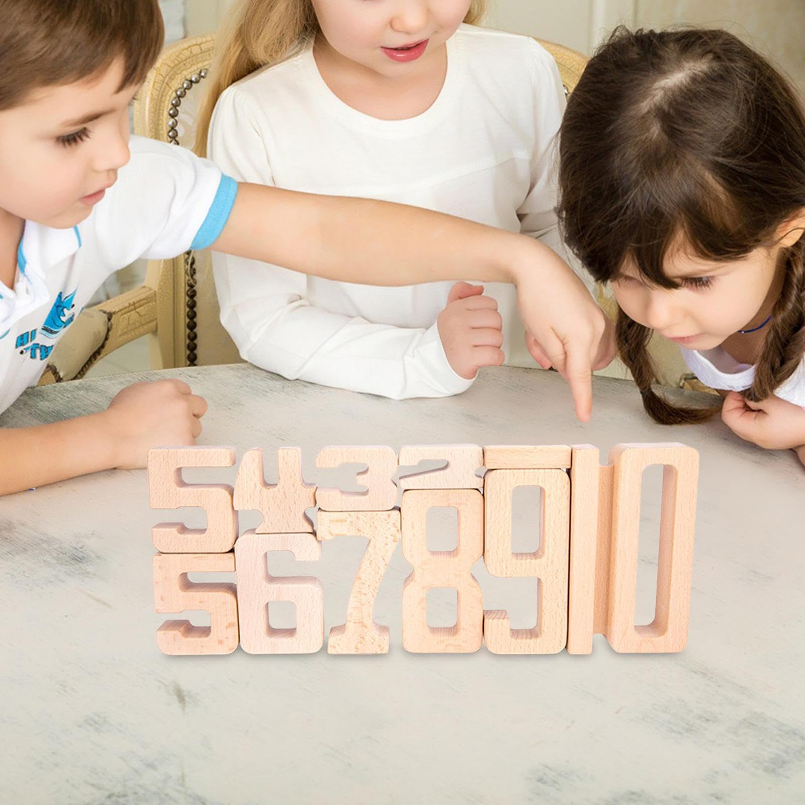 Lehrmaterialien für Mathematik – Digitales stapelbares Spielzeug, Lernblöcke | Vorschullernaktivitäten für Kinder von 1 bis 3 Jahren, STEM-Spiele im Klassenzimmer