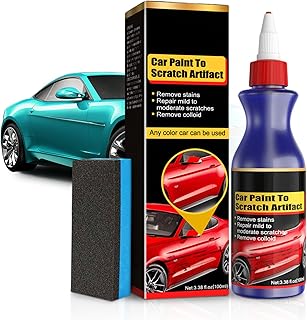 Auto Kratzerentferner Set, Profi Autopolitur und Lackreparatur bei Tiefen Kratzern, Universal für Alle Lackfarben, Car Scratch Remover und Paint Repair Kit für Pkw und Motorrad (B)