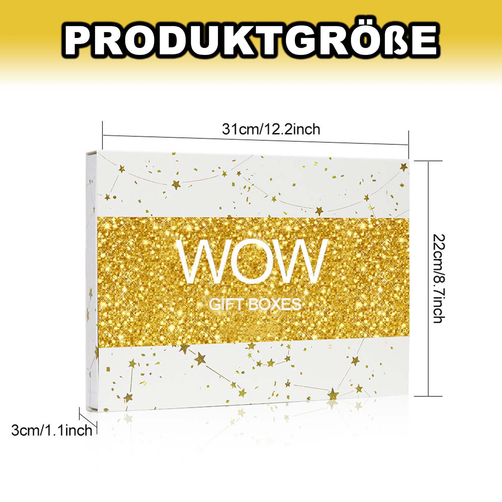 EONFAVE Beauty kalendarz adwentowy 2025, 24 sztuki, zestaw do makijażu, kalendarz adwentowy 2025, dla kobiet, zestaw do makijażu dla najlepszego zestawu prezentowego, ekskluzywne kosmetyki, z kredką