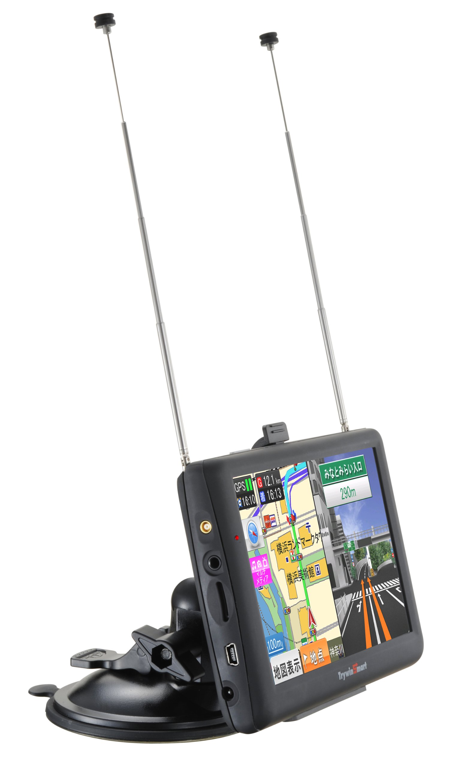 【取引終了】Trywin カーナビ『Trywin Smart』DTN-6500 6インチ ワンセグ マップルナビ 観光ガイド 未使用 超美品 トライウィン DTN-6500 6インチ ナビ ワンセグ Trywin DTN-6500