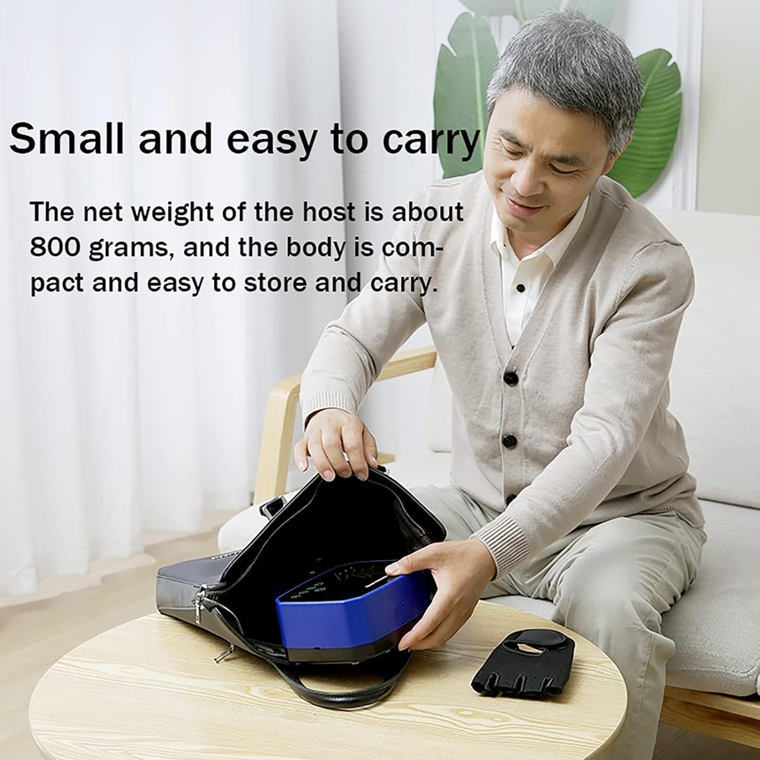 Rehabilitation Robot Gloves 1 Pair, Hemiplegia Stroke Hand Therapy Equipment, Hand Strengthener Orthosis, for Longterm Relief Finger Cramps(Size:M Code)