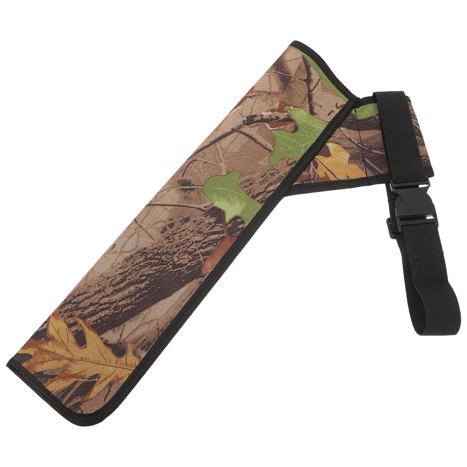Estuche porta flechas ajustable de camuflaje y bolsa de almacenamiento compacta para arqueros 8