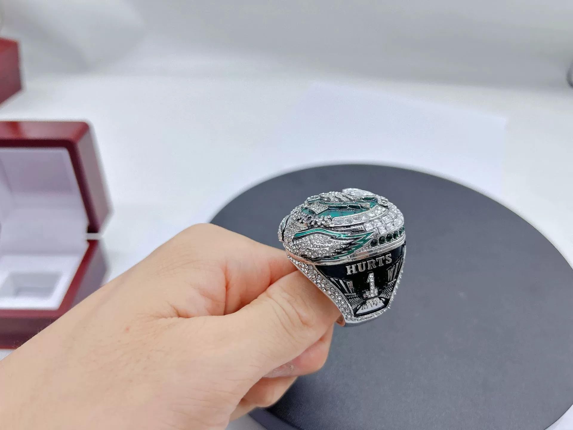 2025 World Championship Football Champions Ring Vatertag Sammlerstücke Fan Geschenk