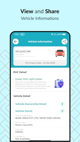 RTO Vehicle Information App