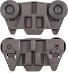 W10195416 (Upgraded 2 Pack) Lower Dishwasher Wheel Part Assembly Replacement for Maytag/Kitchen Aid/kitchenaid/Whirlpool/Kenmore Dish Rack Replaces AP5983730, W10195416V, PS11722152