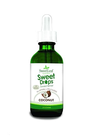 SweetLeaf Sweet Drops Liquid Stevia Sweetener, Coconut, 2 Ounce