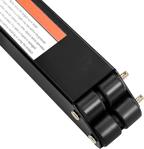 Miniatura 4 de Kit de asistencia de elevación para portón trasero de remolque, para rampa de portón trasero de remolque utilitario abierto, 2 lados negros, con