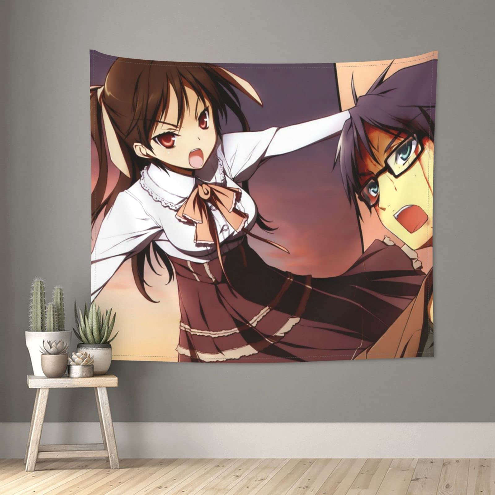 まよチキ タペストリー 