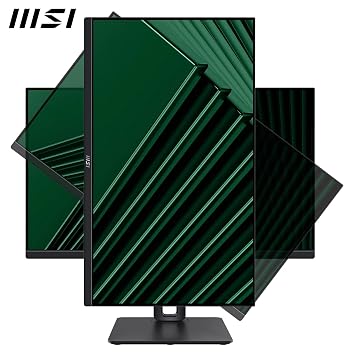 MSI 23.8 PRO MP245PG Enterprise Monitor, FHD, 16:9, Flat, IPS, 100Hz, 1ms, Adaptive-Sync, Pivot