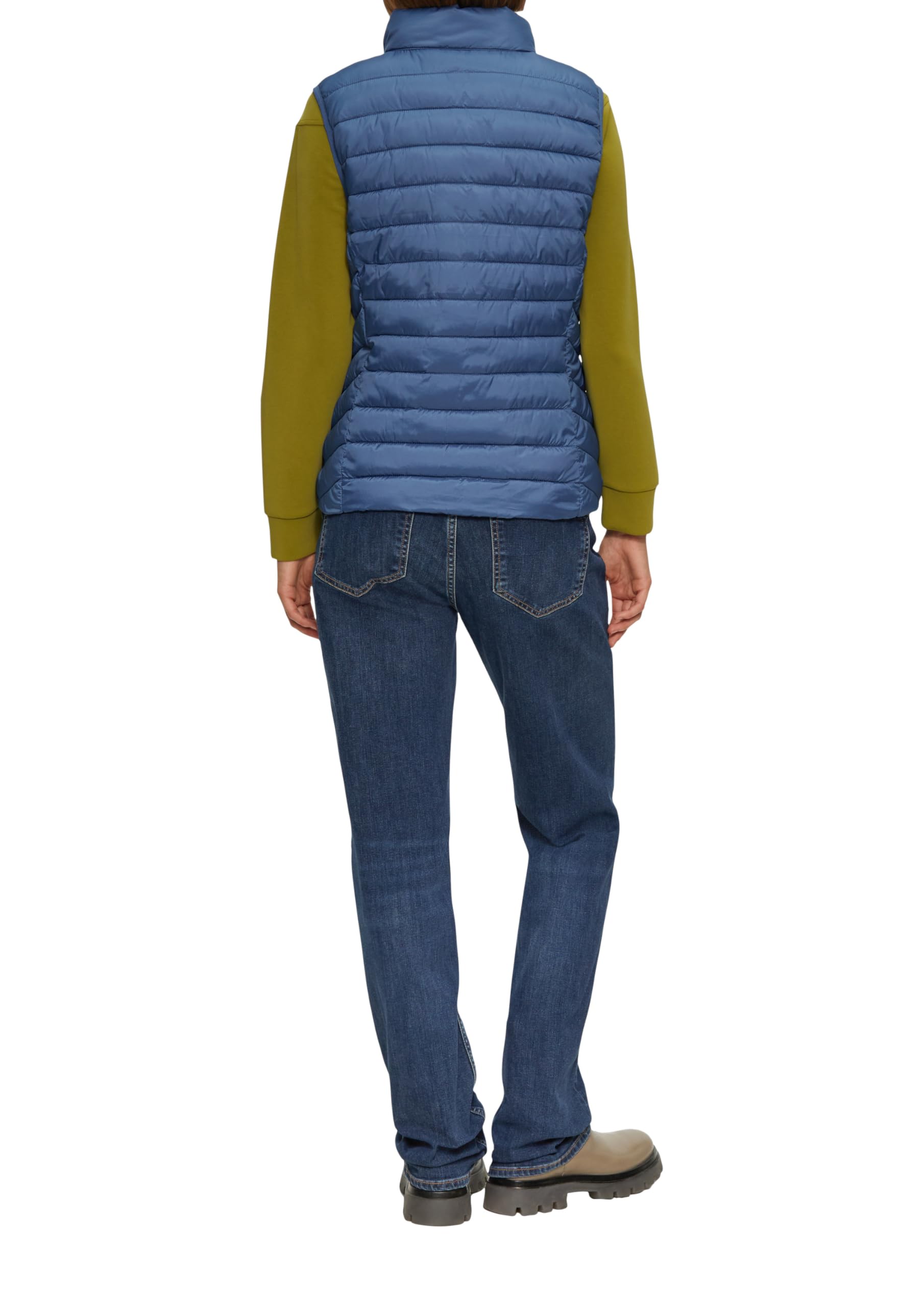 s.Oliver Gilet Trapuntato con Colletto Alto Donna