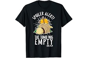 Spoiler Alert the Tomb Was Empty Faith Easter Christian T-shirt