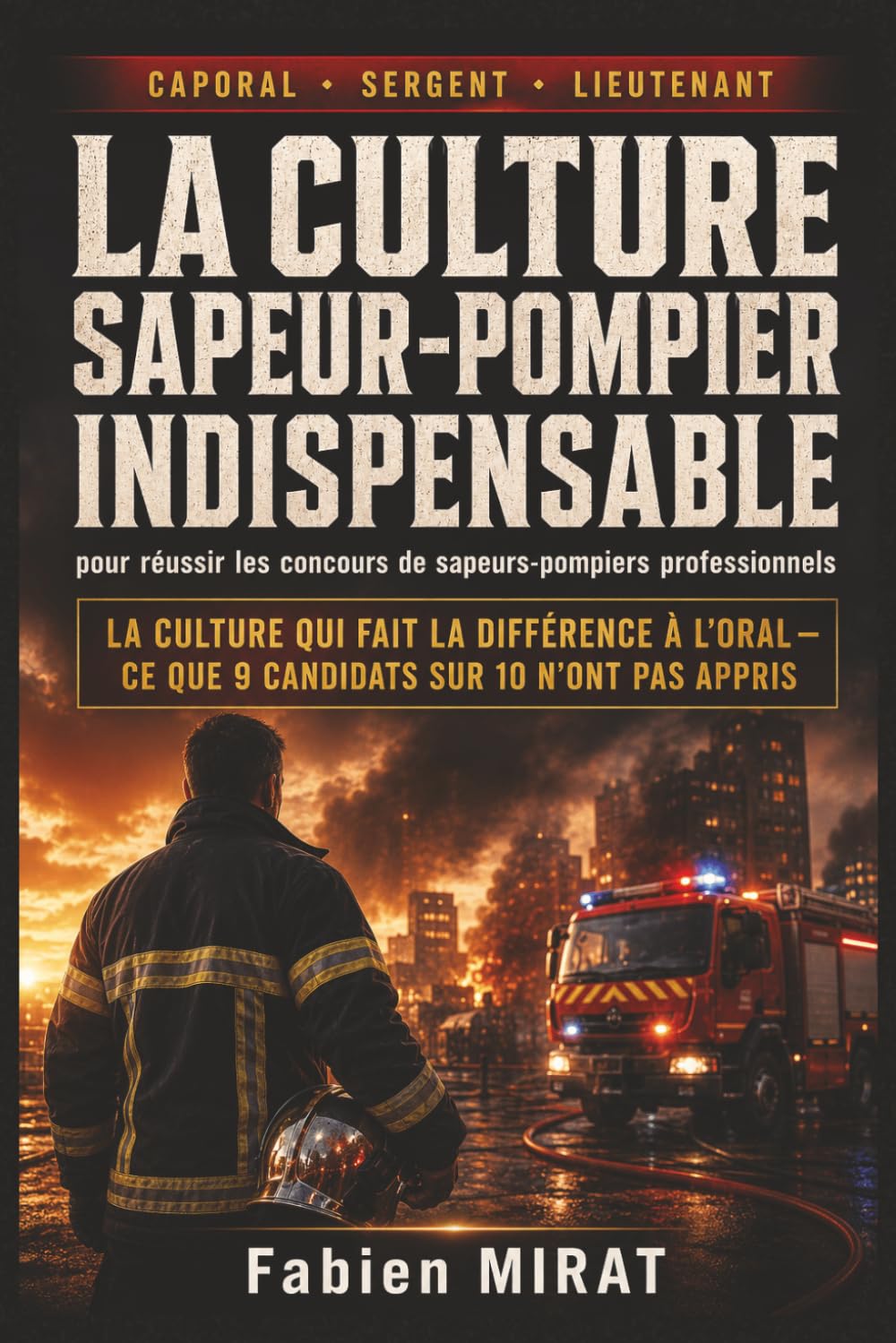 LA CULTURE SAPEUR-POMPIER INDISPENSABLE pour réussir les concours de sapeurs-pompiers professionnels: Guide concours caporal, sergent, lieutenant : ... de commandement ,culture professionnelle