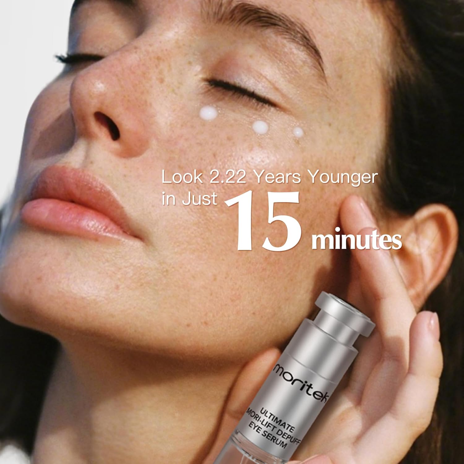 Deep Anti-Aging Wrinkle Remover & Eye Serum instantly reduces the appearance of under-eye bags, puffiness, dark circles, wrinkles, fine lines, and crow's feet - Image 2