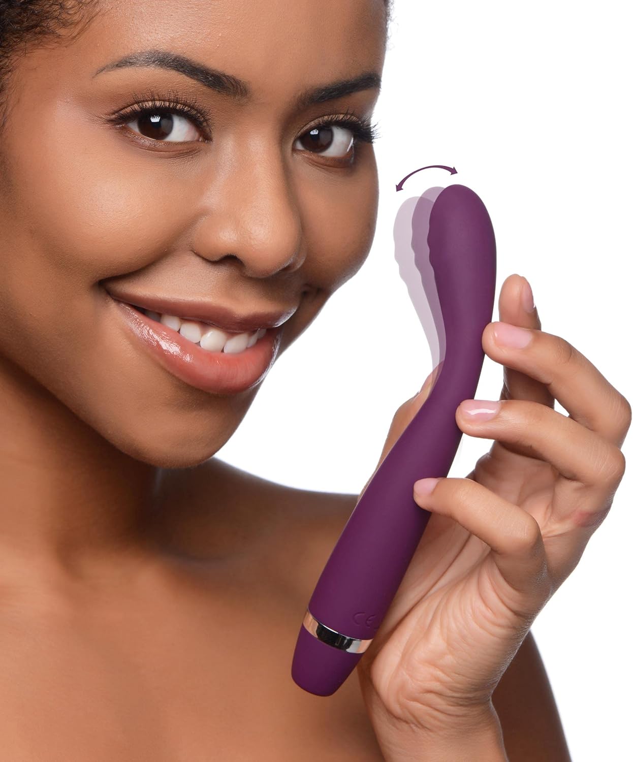 Maia Toys Chloe Twisty Silicone 15 Function Rechargeable G Spot Vibe Lavender 5 Inch main image 0