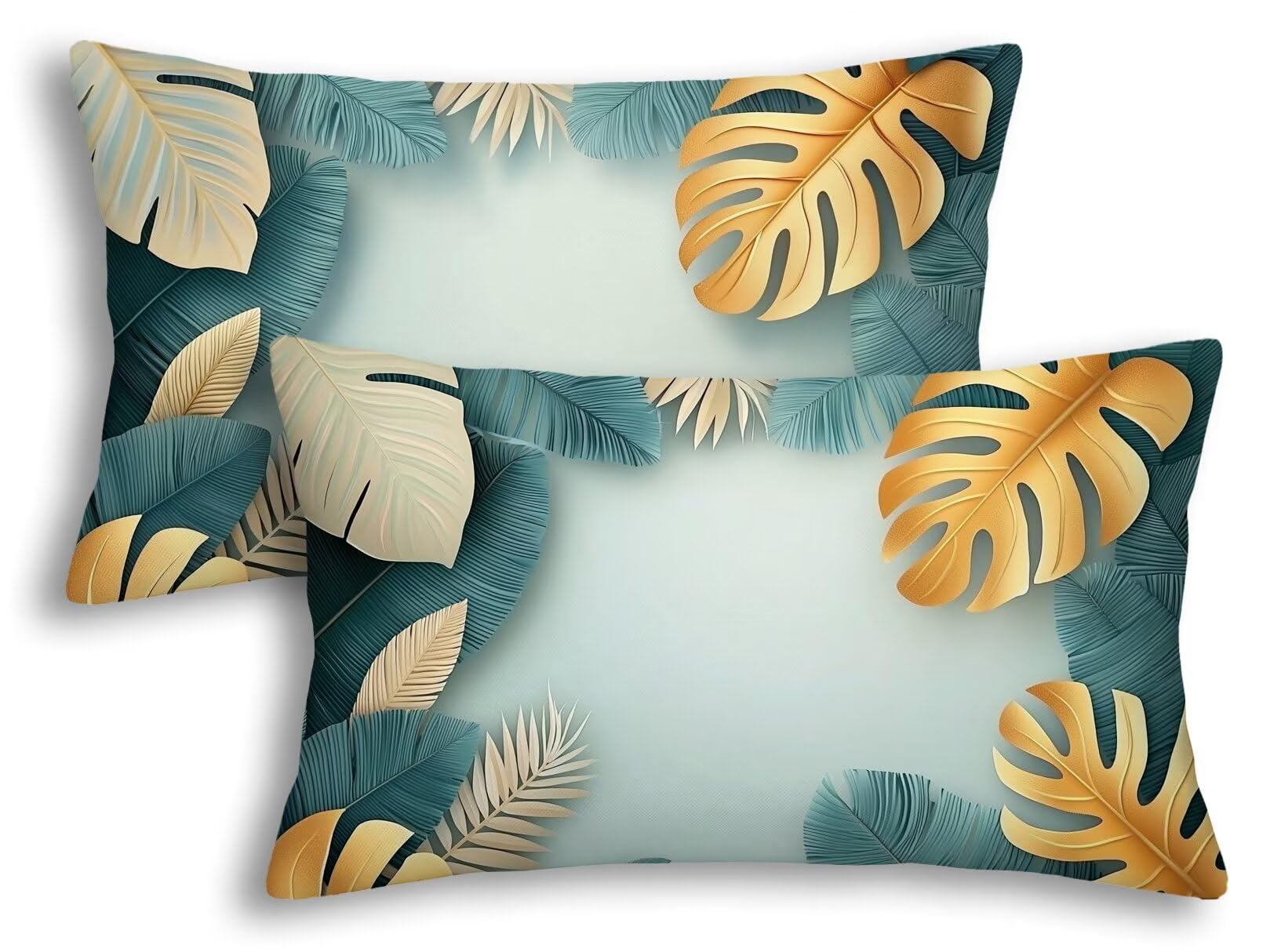 Taie d'oreiller décorative 40x80 lot de 2, l'idée cadeau femme idéale pour le salon