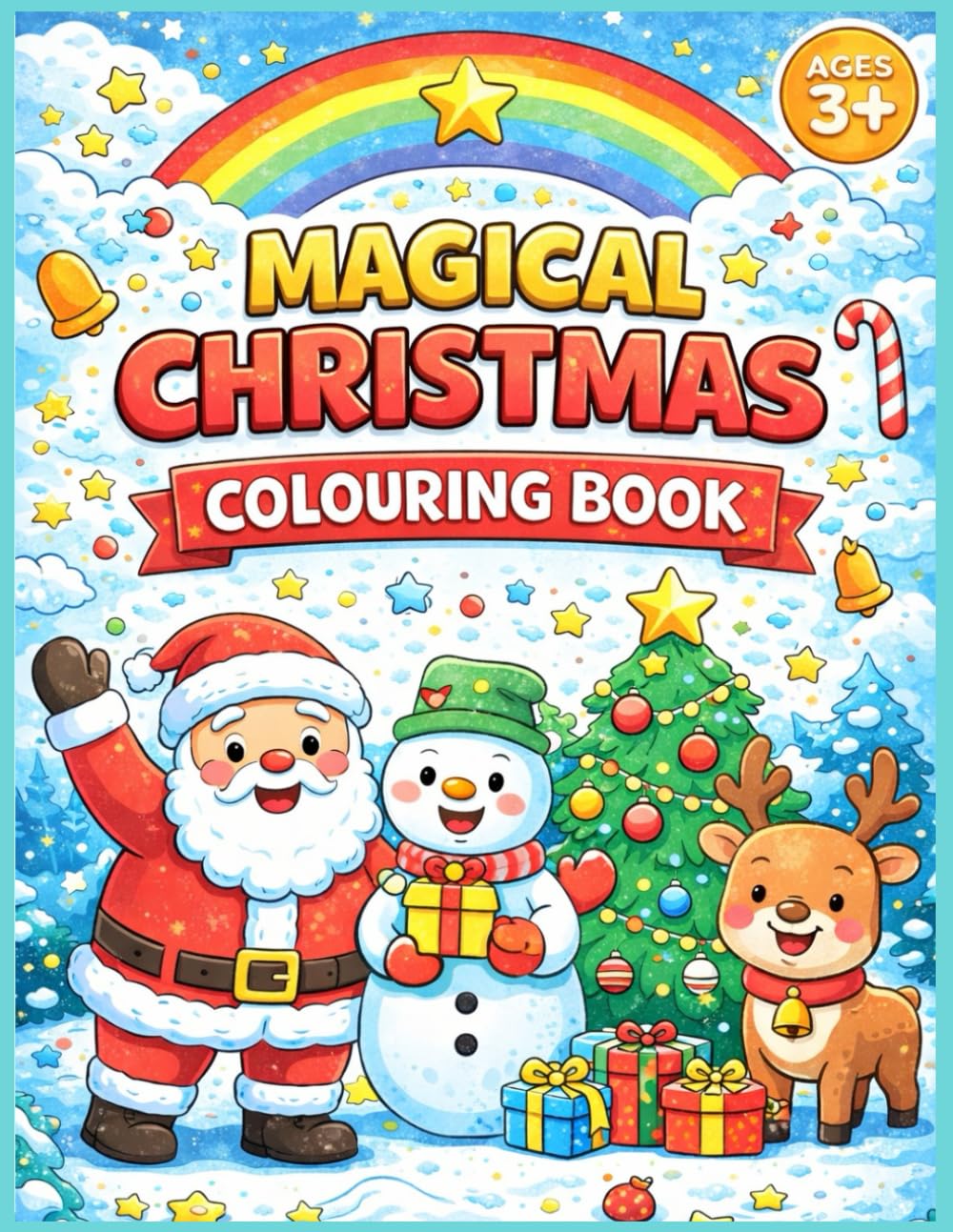 Magical Christmas Coloring Book: Cute Christmas Pictures to Color, Smile & Enjoy! (Magical Coloring Adventures)