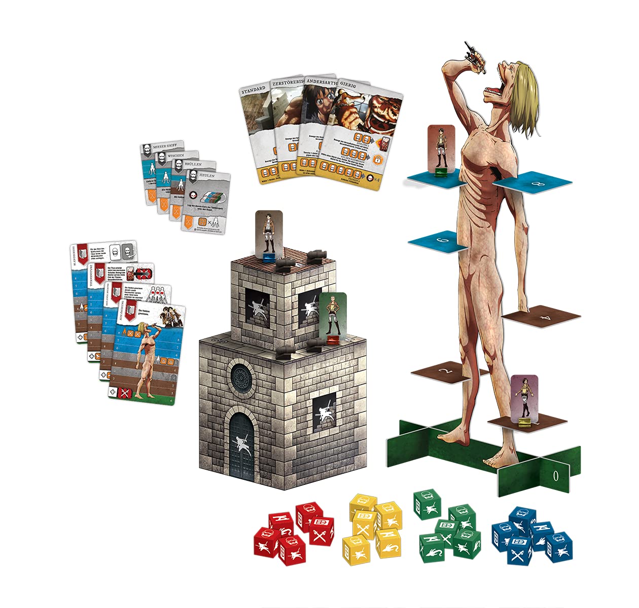 Asmodee Don't Panic Games Attack on Titan: The Last Combat, Multicoloured, Colourful, Medium - Image 2
