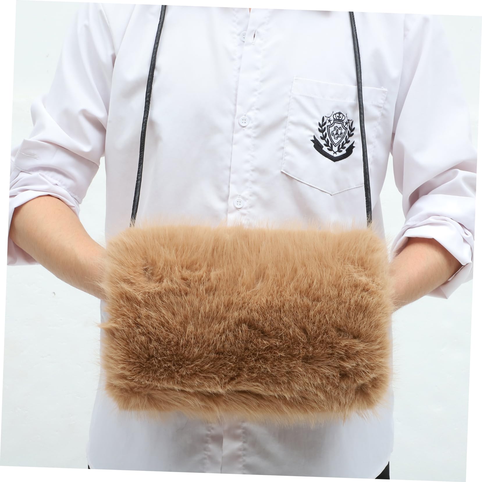 Ipetboom Hand Warmer Pillow Women's Furry Hand Warmer Cute Muff Winter Accessory Portable Muff