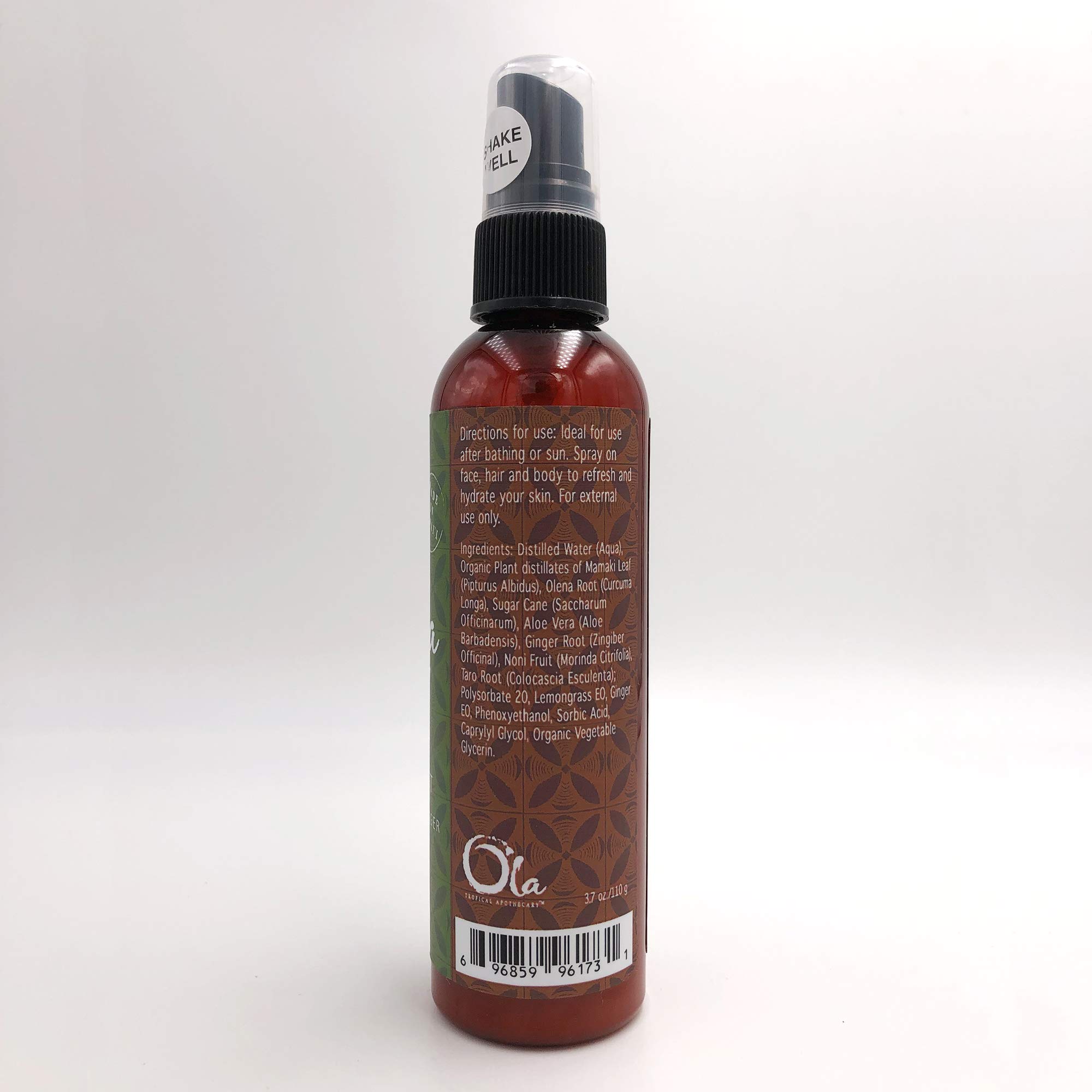 Tropical Apothecary Ola Lemongrass Ginger Hawaiian Herbal Mist - 4 Fl Oz