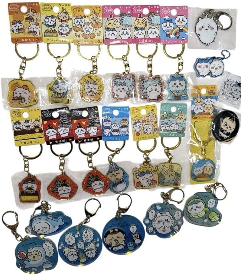 ちいかわ ご当地 キーホルダー セット売り ちいか ご当地キーホルダー 13個セット アクリルキーホルダー まとめ