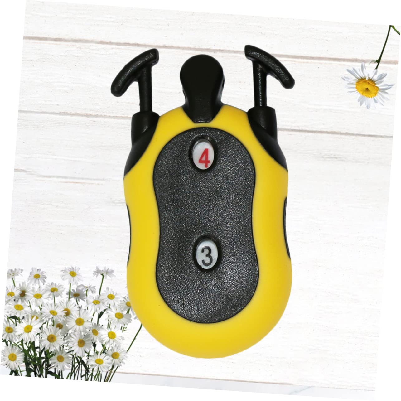 VANZACK 1pc Score Counter Scoreboard Scoring Board Clickers Score Pads Pitch Wire Labels Game Disc Golf Scorer Two Flip Cable Labels Clicker Counter Score Keeper Score Indicator