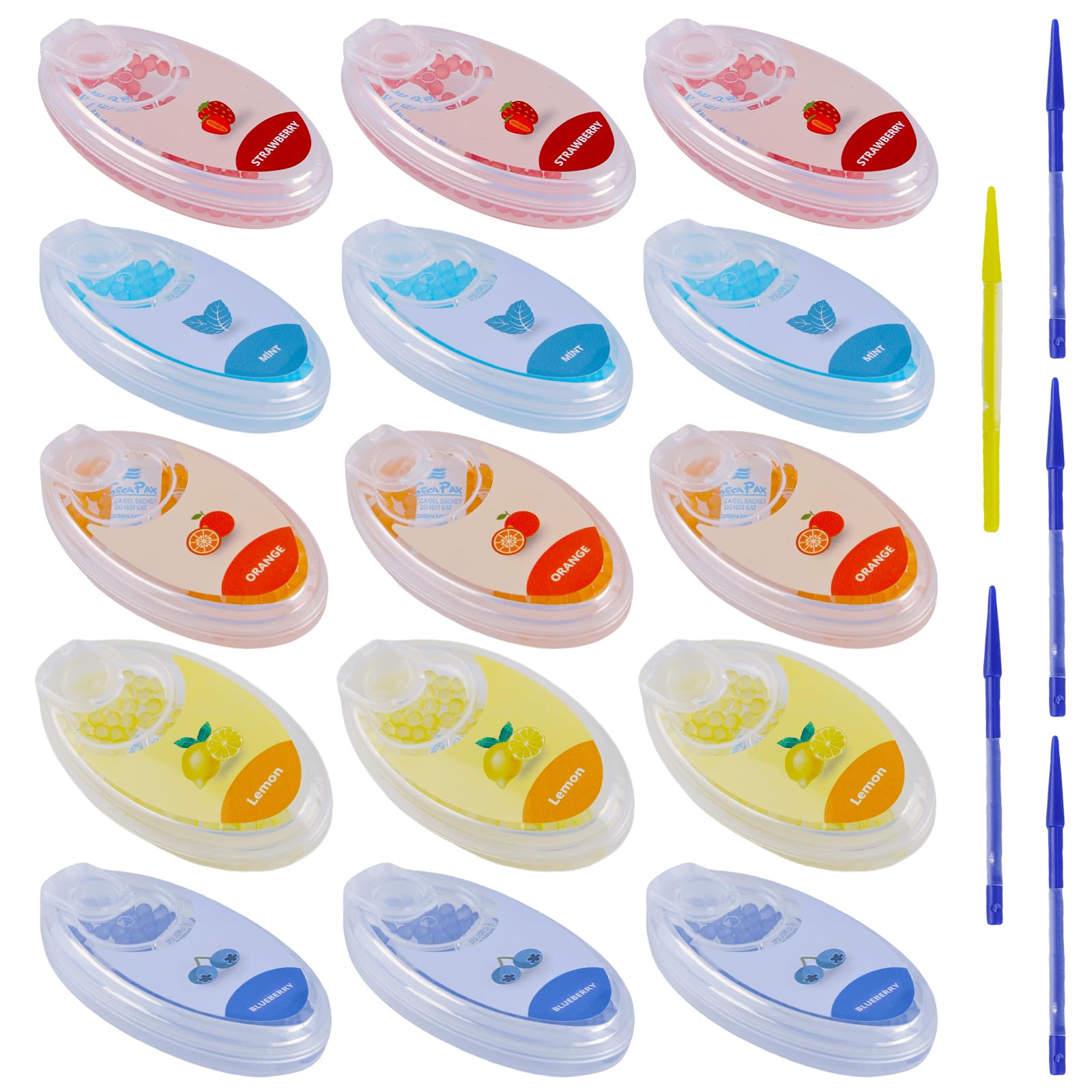 Lot de 15 boîtes de 1500 capsules aromatiques, boules de menthol, filtres aromatiques, capsules filtrantes, capsules explosives, capsules aromatiques, capsules aromatiques, capsules aromatiques,