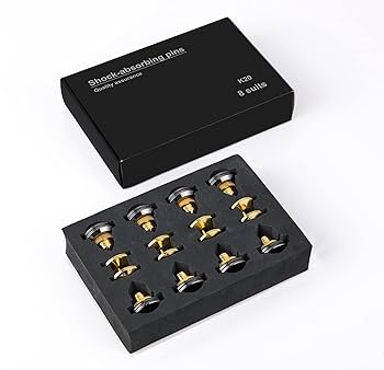 ☆送料無料 美品 JBL スピーカースタンド用 インシュレーター 8個 Amazon | Pailvens インシュレーター スピーカー 8個, 高さ調整