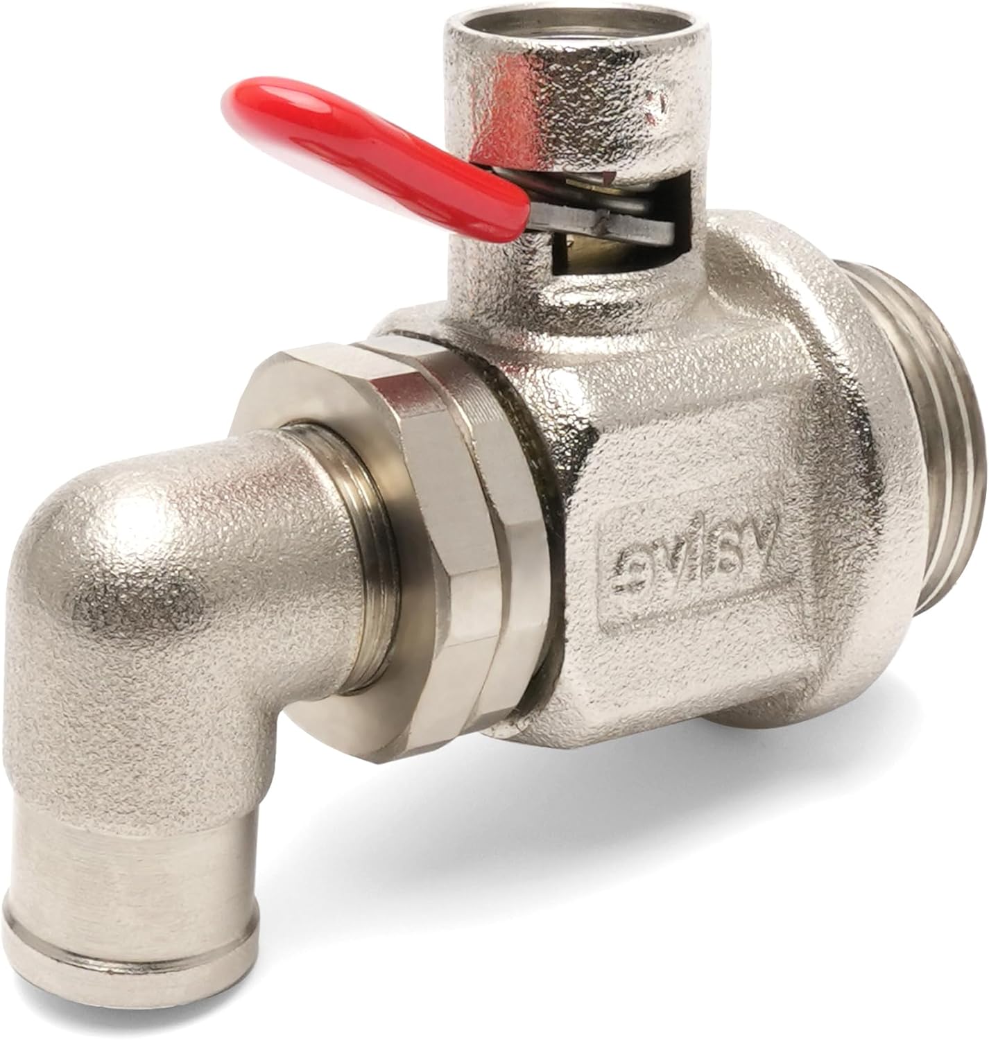 Oil Drain Valve with removable L-Shape Hose End Combo (27mm-2.0)