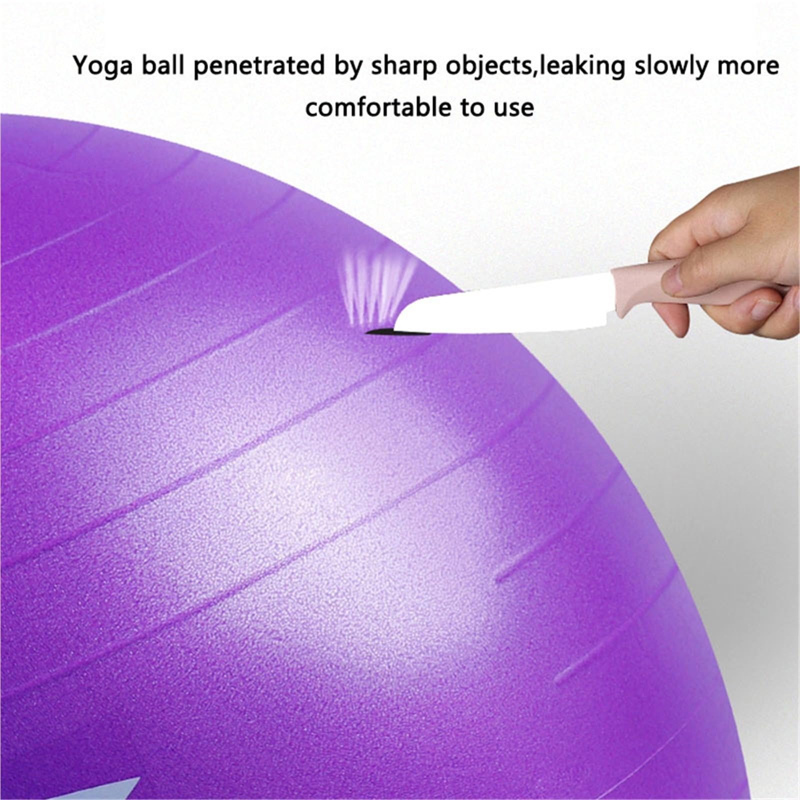 Pelota Ejercicio Bomba de Bolas Yoga 75cm, a Prueba explosiones, Fitness, Gimnasio, Masaje Deportivo, Fitball, Ejercicio, Pilates, Equipo Entrenamiento, Gimnasia