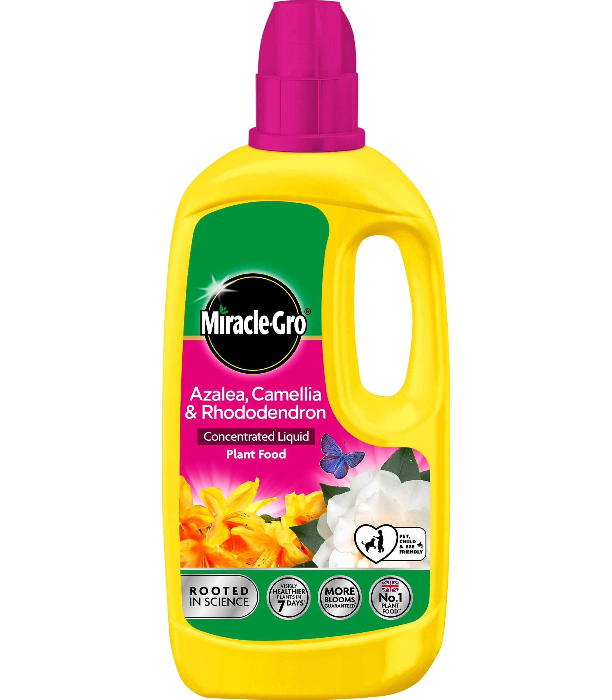 800ml Premium Concentrated Liquid Plant Feed for Roses, Orchids, Azalea, Camellia & Rhododendron - High-Performance Formula for Vibrant Blooms and Healthy Growth in Roses and Flowering Plants