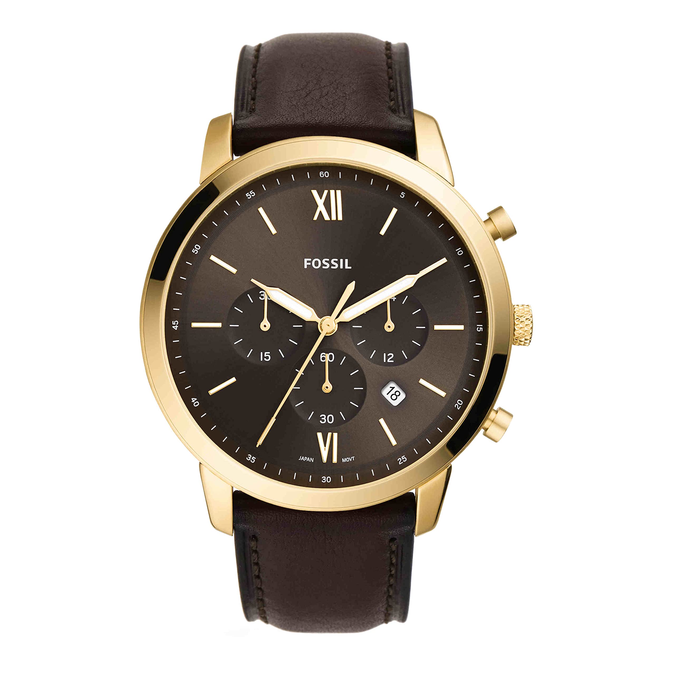 Fossil Neutra Analog Black Dial Mens Standard Watch-FS5763 (B08KTWM145) Amazon Price History, Amazon Price Tracker