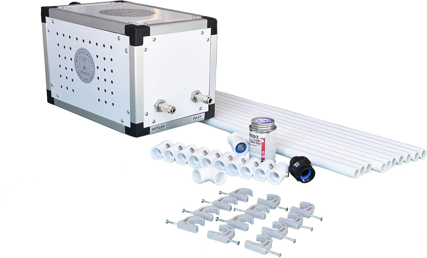 Do It Yourself Misting System PVC Tubing 250 PSI