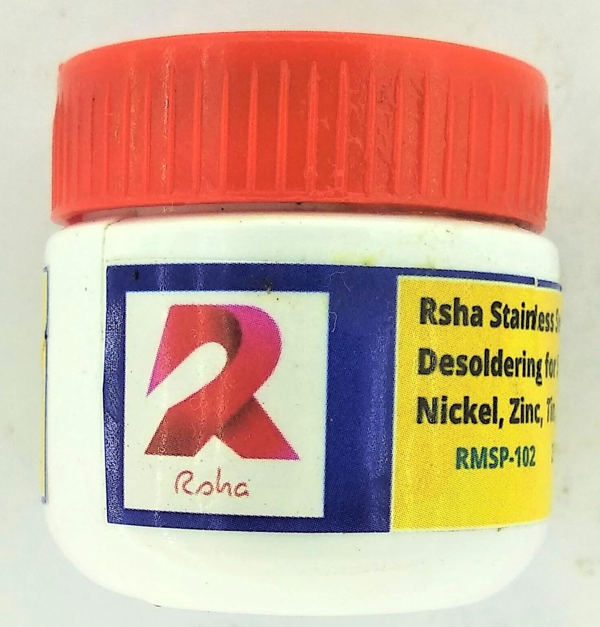 Rsha Stainless Steel & Multi Metals Soldering Paste Flux for Soldering and Desoldering for Stainless Steel, Lithium ion Battery, Copper, Brass, Nickle, Zinc, Tin, Galvanized Iron - 1 Pack 25 gm. (B0D4WW4Q31) Amazon Price History, Amazon Price Tracker